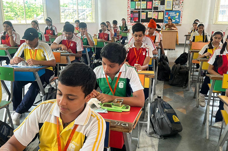 Pariksha Mahotsav  Brain Game begins for Pre-Nursery to Grade IX & Grade XI