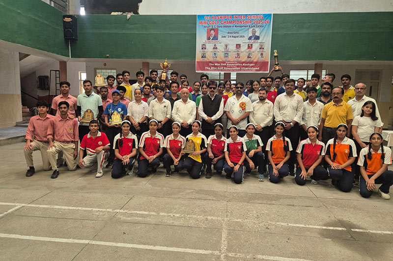 Gurukul Shines at Inter-School Mini Golf Championship!  Results: Girls’ Team 1st; Girls’ Doubles 2nd at the Mini Golf Championship (65 participants, 8 schools).